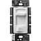 Lutron Fan Control, Slide, Rocker, 1.5Amp, White CTFSQ-F-WH - alternate 1