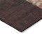 Homeroots 5' X 8' Brick Red And Red Abstract Washable Indoor Outdoor Area Rug 609161 - alternate 2