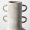 Homeroots Rustic Whitewash Brown Double Handle Ceramic Vase 397560 - alternate 4