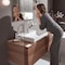 Hansgrohe Vivenis Single-hole Faucet 210 with Swivel Spout and Pop-Up Drain, 1.2 GPM in Brushed Nickel 75030821 - alternate 2