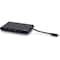 C2G USB C DOCK WITH HDMI, VGA, ETHERNET USB, SD & POWER DELIVERY UP TO 100W 26916 - alternate 1
