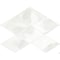 Daltile Starcastle 3'' x 6'' Diamond Scale Glass Wall Mosaic, 15PK SC72DIAMNSCMSST - alternate 5