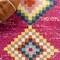 Jonathan Y Tribal Love Geometric Pink/Multi 5 ft. x 8 ft. Area Rug MOH105B-5 - alternate 5