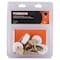 Prosource Swivel Caster, 1-1/4 in Dia Wheel, 1-1/4 in W Wheel, White, 40 lb, Steel Housing Material JC-B08-PS - alternate 2