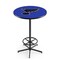 Holland Bar Stool Co 42" Black St Louis Blues Pub Table L216B4236STLBlu - alternate 1