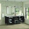 James Martin Vanities Myrrin 72'' D Vanity, Carbon Oak w/ Victorian Sil Silestone Top w/FreePower Wireless Charger 485-V72-CBO-FVSL - alternate 5