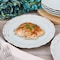 Modern Southern Home Capri 6 Piece 11 Inch Stoneware Embossed Dinner Plate Set in Egg Blue 750120977M - alternate 2