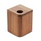 Homeroots Designer Genuine Teak Cotton Box 475849 - alternate 1