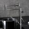 Kingston Brass Deck Mount Pot Filler Faucet with Knurled Handle, Polished Nickel KS4706RKX - alternate 4