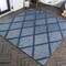 Jonathan Y Salines Diamond Trellis Navy 5 ft Square Indoor/Outdoor Area Rug IBZ101B-5SQ - alternate 1