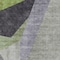 Homeroots 10' X 14' Sage Green And Charcoal Abstract Washable Indoor Outdoor Area Rug 582889 - alternate 4