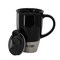 Mr. Coffee Coupleton 4 Piece 15 Ounce Stoneware Travel Mug Set in Black with Lid 750123408M - alternate 3