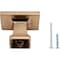 Designperfect 1-1/2 Overall Length Rectangle Cabinet Knob, Champagne Bronze/Gold DPA-A48KCBZ - alternate 4