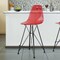 Leisuremod Cresco Acrylic Barstool - Modern ABS Plastic Counter Stool with Steel Legs & Footrest CRBL-30TR - alternate 3