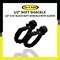 Tie 4 Safe 1/2'' x 22'' Synthetic Soft Shackle Tow Rope Recovery Strap 37,400LBS Black, 2PK TR10HP-01-1355-B-2 - alternate 4