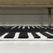 Jonathan Y Hallie High-Low Minimalist Curve Geometric Black/White 8 ft. x 10 ft. Area Rug SCN100F-8 - alternate 2