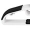 Elama Home 50 Piece Non Slip Hanger with U-slide in White and Black ELH-002WTBK - alternate 5