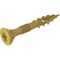 Grip-Rite DeckForce PrimeGuard Nano No, 8 x 1-1/4'' Star Drive Gold Screw, 5 Lb. GRDF114STGD5 - alternate 2