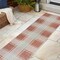 Jonathan Y Sabine Traditional Farmhouse Bold Gingham Salmon/Cream 2 ft. x 8 ft. Indoor/Outdoor Runner Rug TSN203A-28 - alternate 3