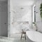 Apollo Tile White 12x24 Bianco Carrara Marble Honed Floor and Wall Tile 10 sqft/case, 5PK APLFCA881224HA - alternate 3