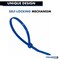 Kable Kontrol ETFE Tefzel Cable Zip Ties, 17 in L, Blue, Ethylene-tetrafluoroethylene (ETFE/Tefzel), 100 PK KKTF-17-100-100 - alternate 5
