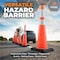 Xpose Safety 36 in Slim Line Orange Traffic Cone, 12 lb Base, 6in & 4in Collar, DOT Approved, 252 PK, Full Pallet OTC36SL-64-12L-FP252-X - alternate 2