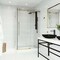 Vigo E-Class 36 in. L x 48 in. W x 82 in. H Frameless Sliding Shower Enclosure Kit in Matte Gold VG6053MGCL48WR - alternate 3