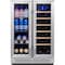 Yeego 24 Inch Built-In Wine and Beverage Cooler, 20 Bottle 60 Can Commercial Refrigerator YG-WF24-23 - alternate 1