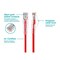 Monoprice Slim Cat6 Utp Cable 14 ft.Red 14822 - alternate 2