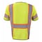 Ironwear Two-Tone Hi-Vis Safety Vest w/Sleeves S Class 3 , Zipper 7 Pockets 1296-LZ-RD-SM - alternate 2