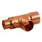 Everflow Copper Reducing Tee Fitting with Solder Cups 1''x1/2''x3/4'' CCRT1001 - alternate 1