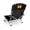 Picnic Time Family Of Brands NCAA Michigan Wolverines Tranquility Beach Chair with Carry Bag 792-00-175-344-0 - alternate 1