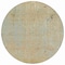 Homeroots 8' Beige And Ivory Round Abstract Washable Indoor Outdoor Area Rug 631055 - alternate 3