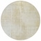 Homeroots 8' Beige And Taupe Round Abstract Washable Indoor Outdoor Area Rug 587262 - alternate 5