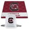 Picnic Time Family Of Brands NCAA South Carolina Gamecocks Impresa Picnic Blanket - Lightweight Beach Blanket - Machine Washable 819-01-999-526-0 - alternate 1