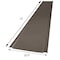 Ez Glaze 26.9 In. X 16 Ft. X .118 Corrugated Polycarbonate Roof Panel In Bronze 198463 - alternate 4