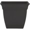 Hc Companies Eclipse 8'' x 8'' x 7'' Resin Black Planter ECP08005G18 - alternate 1