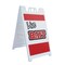 Signmission Live Bait, A-Frame & 2 Decals Installed, Heavy-Duty Plastic Frame SBHD-D-2436-Live Bait - alternate 1