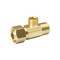 Bk Products Tee ProLine 1/2in Compression Sizes X 1/2in D MPT Brass 993-017NL - alternate 2
