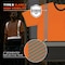 Ergodyne S Orange Class 2 Hi-Vis T-Shirt Black Bottom 8294BK - alternate 2