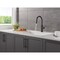 Delta Nicoli Single Handle Pull-Down Kitchen Faucet, 11.06 in, Matte Black 19867LF-BL - alternate 3