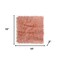 Homeroots Set of Two 16" X 2" Pink Faux Fur Dining Chair Pads 317272 - alternate 5