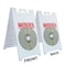 Signmission Movies, A-Frame & 2 Decals Installed, Heavy-Duty Plastic Frame SBHD-D-2436-Movies - alternate 3