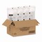 Dart Microwaveable Hinged Containers, ProPlanet Seal, 6.31 x 6.31 x 3, Clear, Plastic, 300PK 60PPHT1 - alternate 3