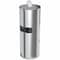 Hls Commercial 9 Gallon Trash Can with Sanitizer Gym Wipe Dispenser HLSC09WSR - alternate 1