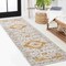 Jonathan Y Indhira Ornate Medallion Persian Orange/Cream 2 ft. x 8 ft. Runner Rug MDP212B-28 - alternate 1
