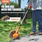 Vevor Lawn Edger 20 V Battery Powered Cordless Edger 9" Blade 3-Position Depth ASYTM02230 - alternate 3