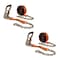 Mytee Products 2 inx30 ft Orange Ratchet Strap w/ Chain Anchor 4000 # WLL Hi Abrasion Tie Down, 2PK RS230ACx2 - alternate 1