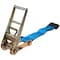Mytee Products 4PK 3inx30ft Ratchet Tie-Down Strap w/Flat Hook for Flatbed Truck 15000lbs BS Blue, 4PK RS330-Bx4 - alternate 3
