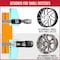 Coyote Wheel Accessories LUG NUTS, Carbon Steel, 1.26 in, 8 Spline Tool 781142 - alternate 3